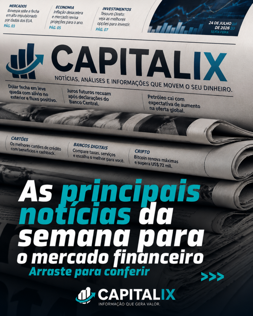 Principais noticias do mercado financeiro