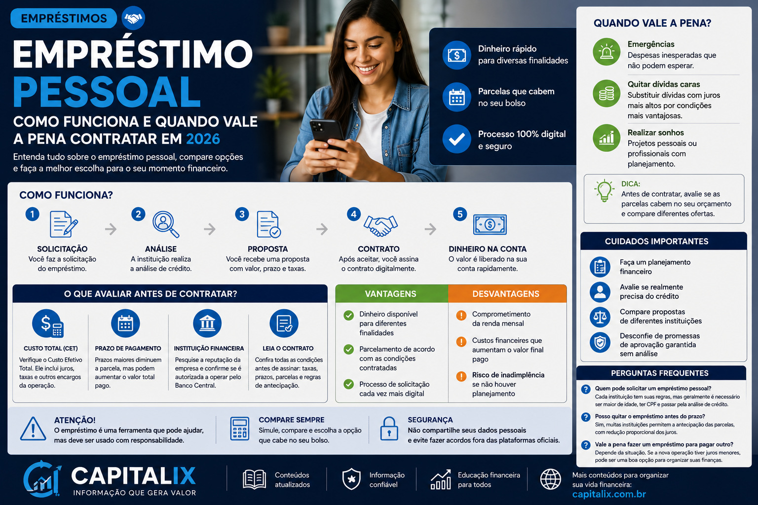 Empréstimo pessoal: como funciona e quando vale a pena contratar em 2026